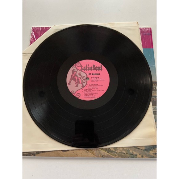 Los Marinos Self Titled LP Latin Soul Records 4005 Shrink VG+ - Picture 4 of 7